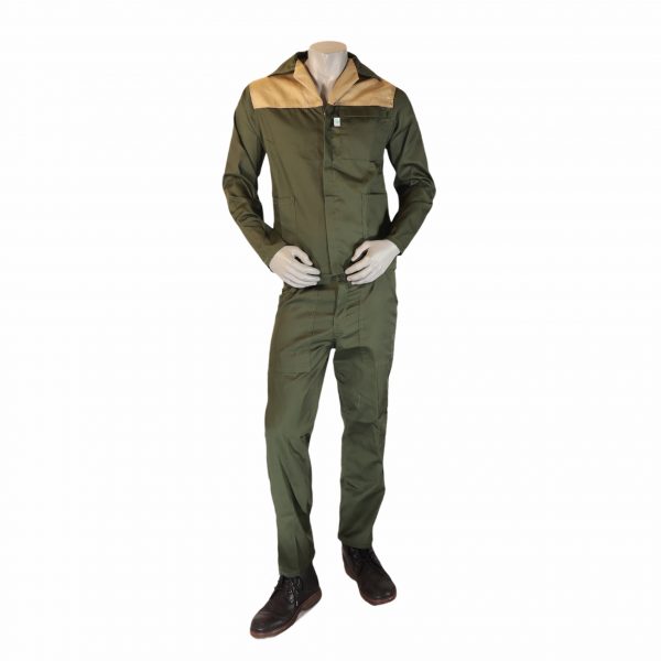 Cedar Green with Khaki panels conti suits