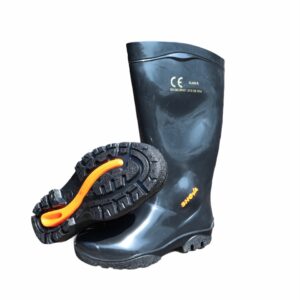 Black Gumboots (Men)