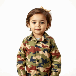 Camo overalls for kids