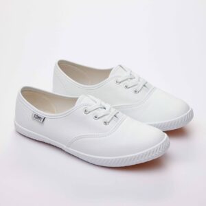 16b Tomy white tekkies sneakers