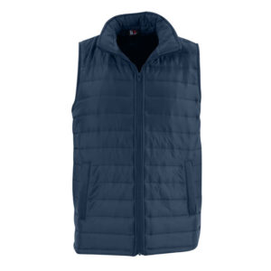 Sleeveless puffer jacket