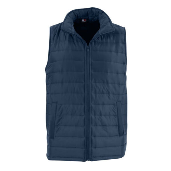 Sleeveless puffer jacket